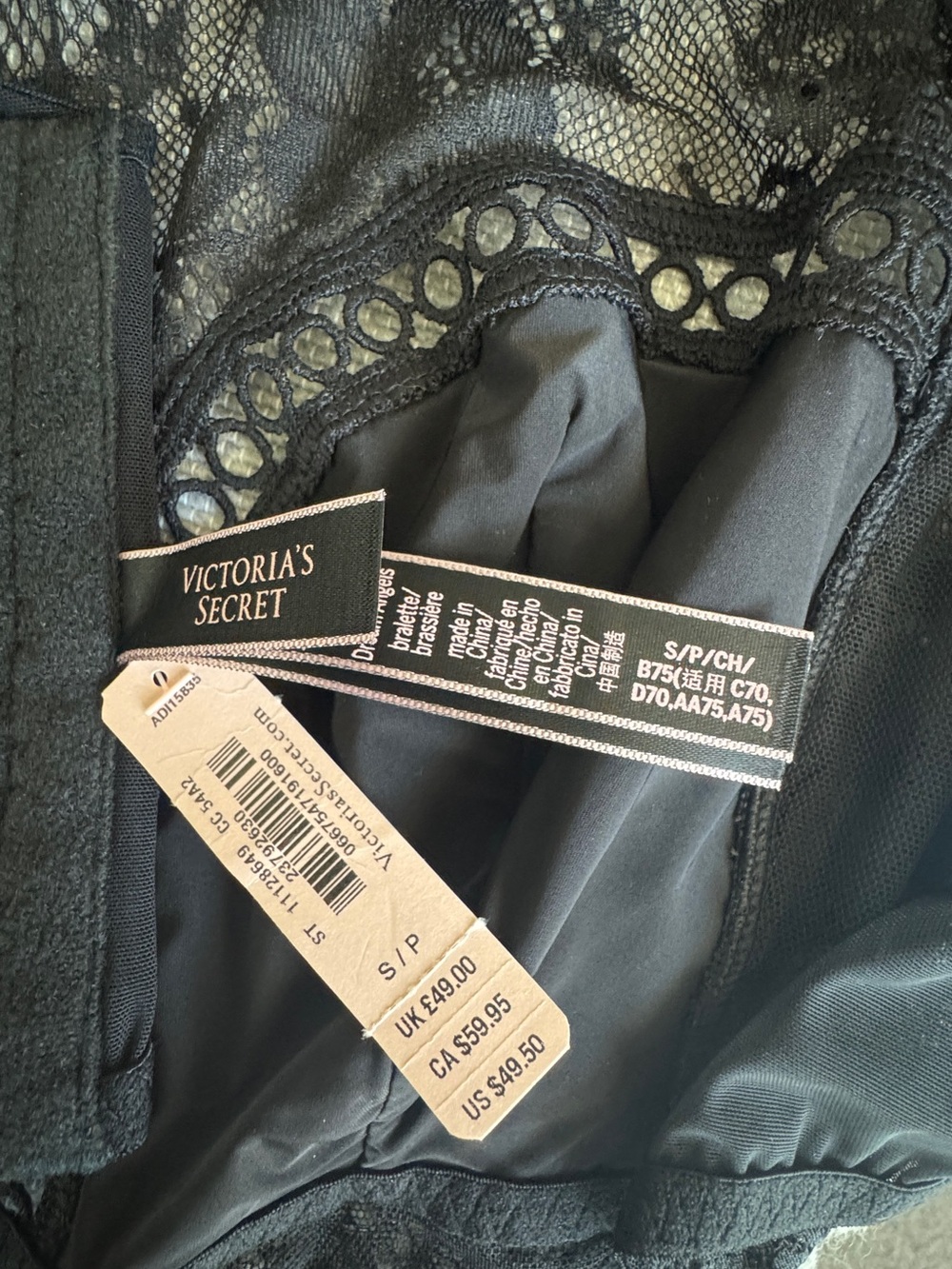Victoria's Secret Black Lace Sheer Bralette Top - Picture 6 of 15